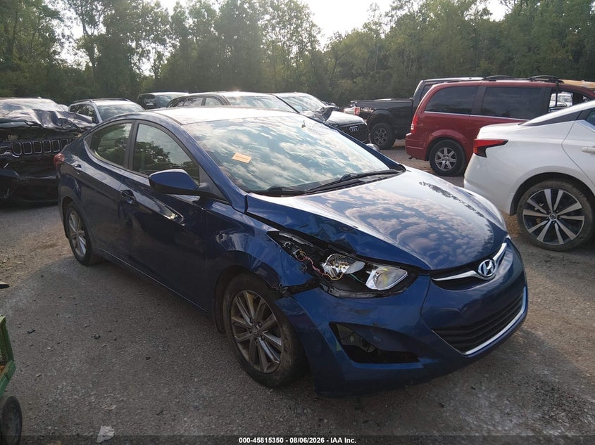 2015 HYUNDAI ELANTRA SE | 5NPDH4AE2FH577829 | UPCARS