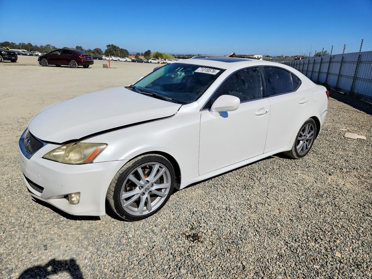 2007 LEXUS IS BASE | JTHBK262272036664 | UPCARS