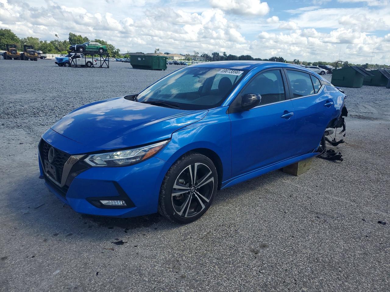 2022 NISSAN SENTRA SR | 3N1AB8DV5NY318652 | UPCARS