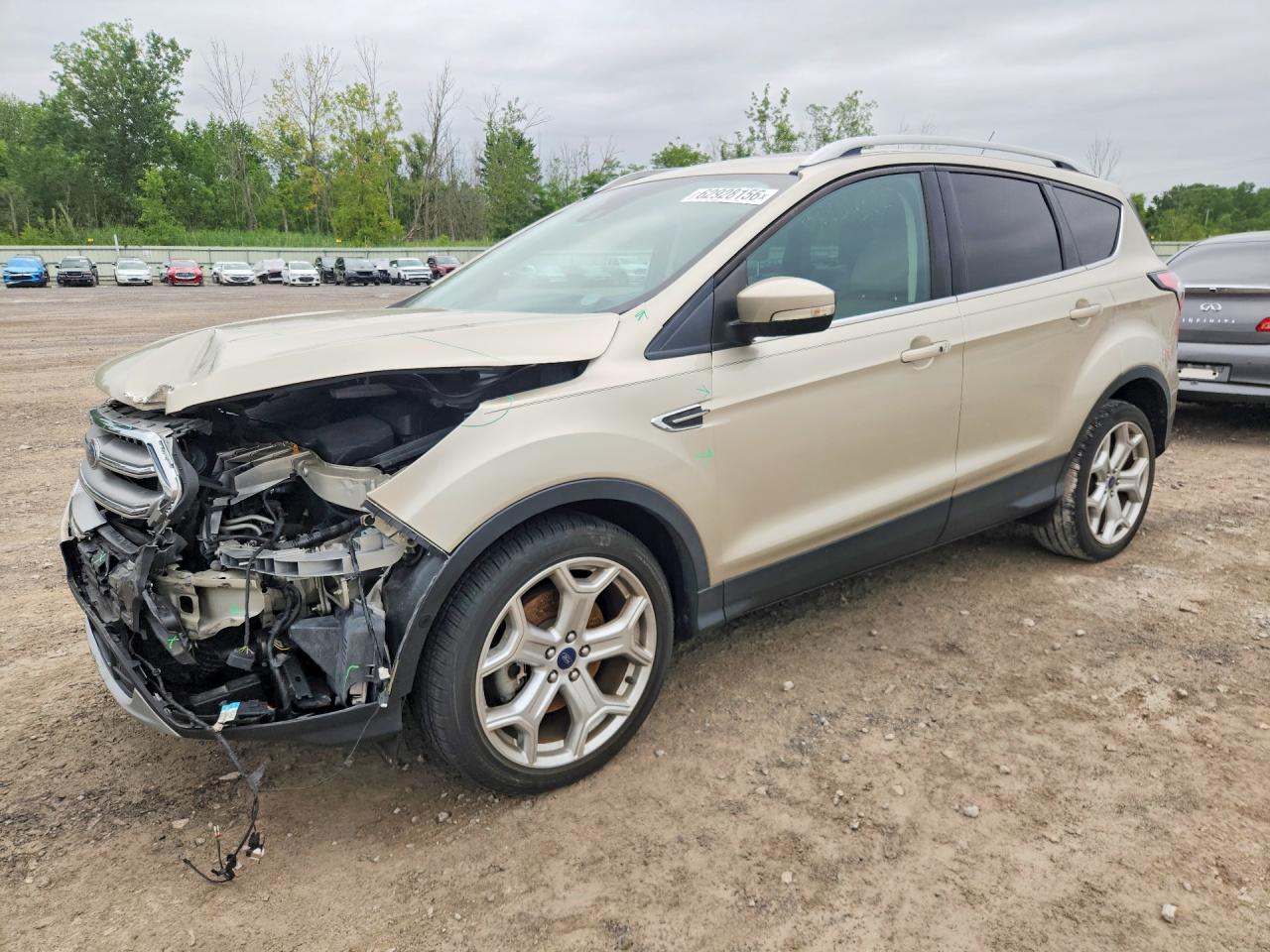 2017 FORD ESCAPE TITANIUM | 1FMCU0J90HUB86055 | UPCARS