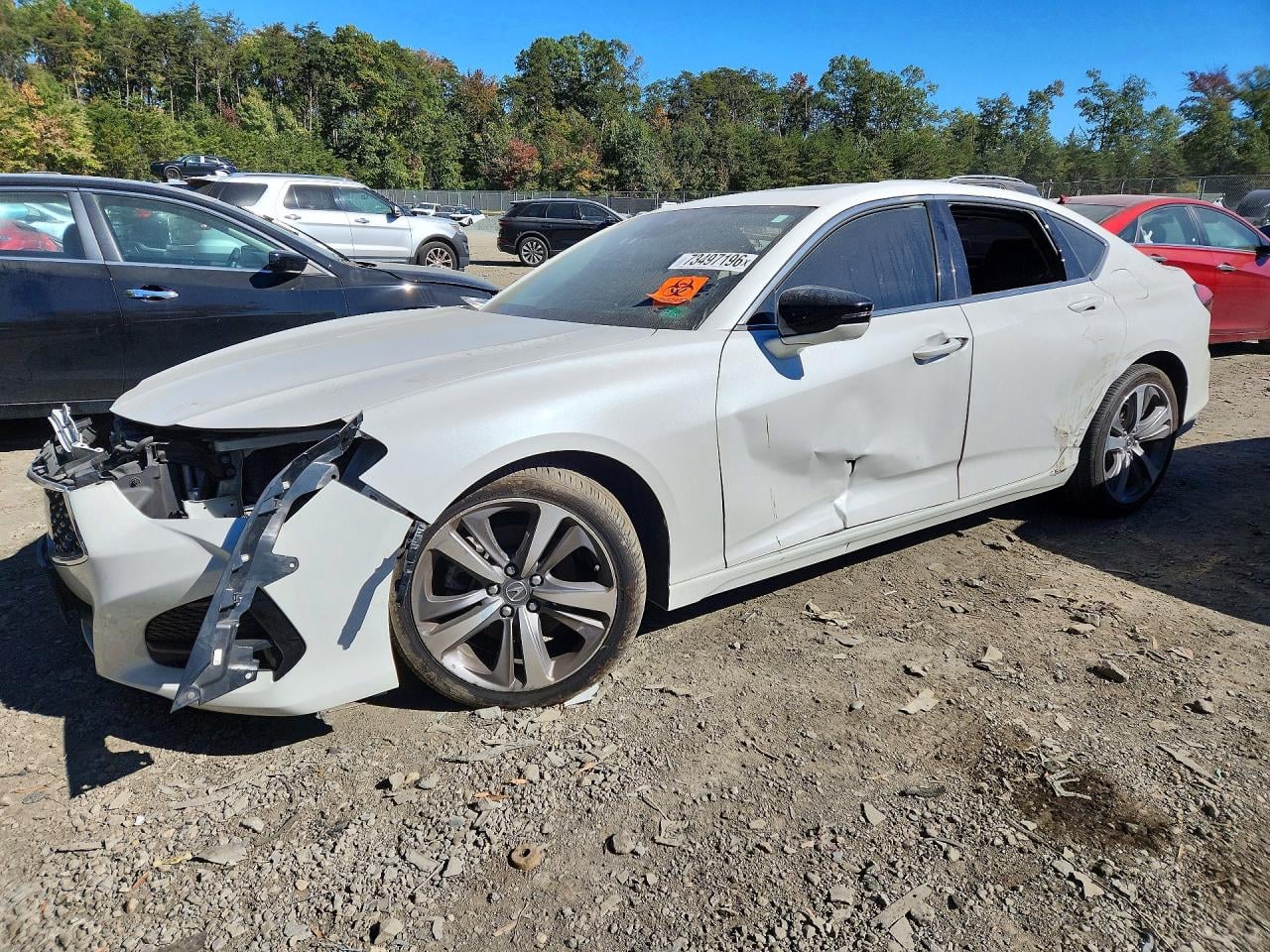 2021 ACURA TLX ADVANCE | 19UUB6F64MA003138 | UPCARS