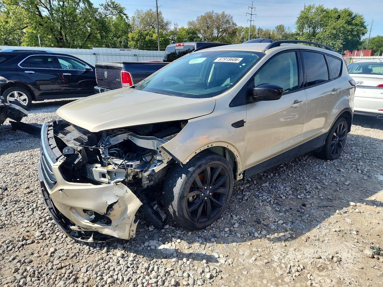 2017 FORD ESCAPE SE | 1FMCU9GD3HUE90223 | UPCARS