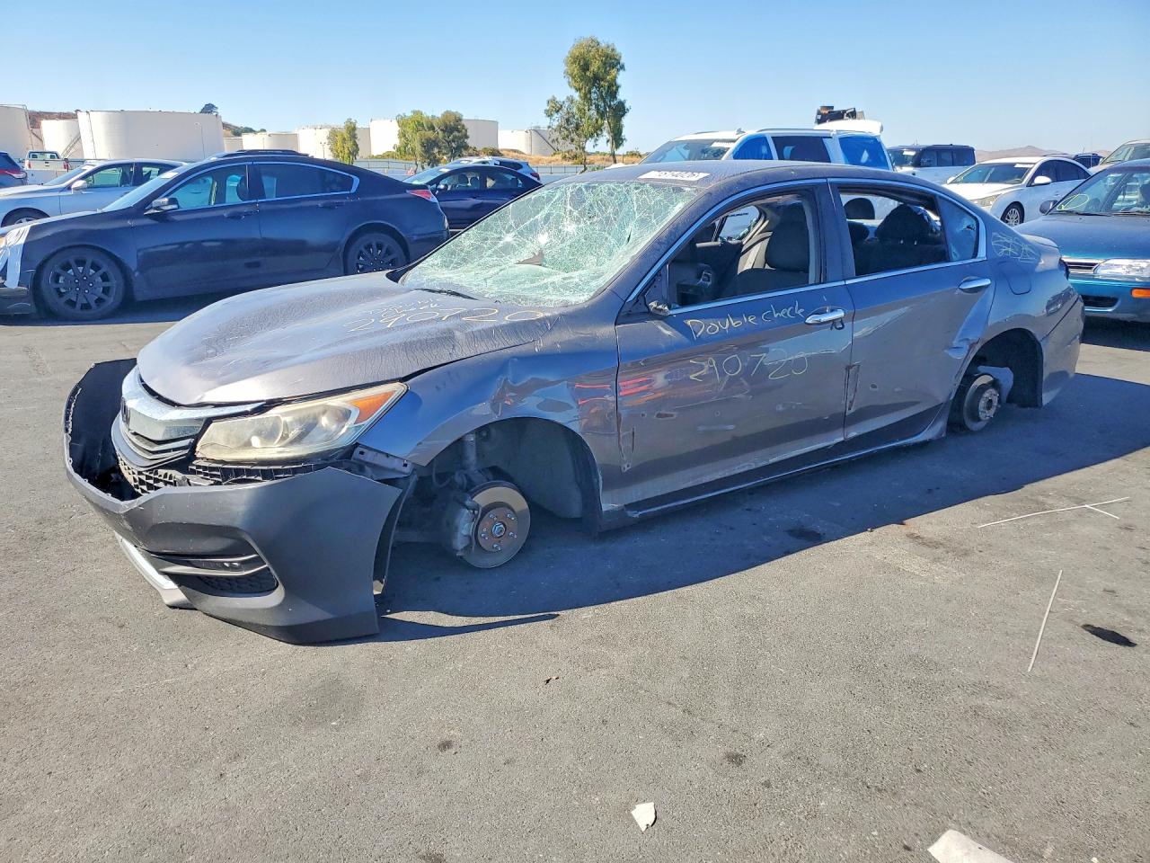 2017 HONDA ACCORD LX | 1HGCR2F32HA290720 | UPCARS