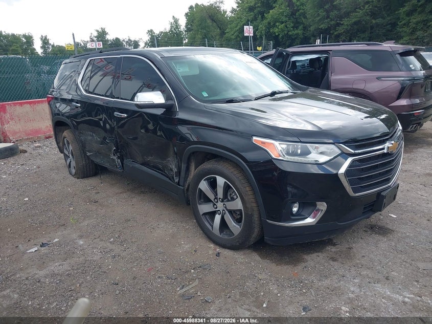 2021 CHEVROLET TRAVERSE FWD LT LEATHER | 1GNERHKW1MJ153781 | UPCARS