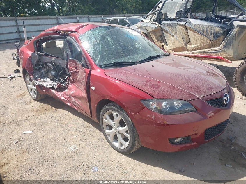 2008 MAZDA MAZDA3 I TOURING VALUE | JM1BK32F381135338 | UPCARS