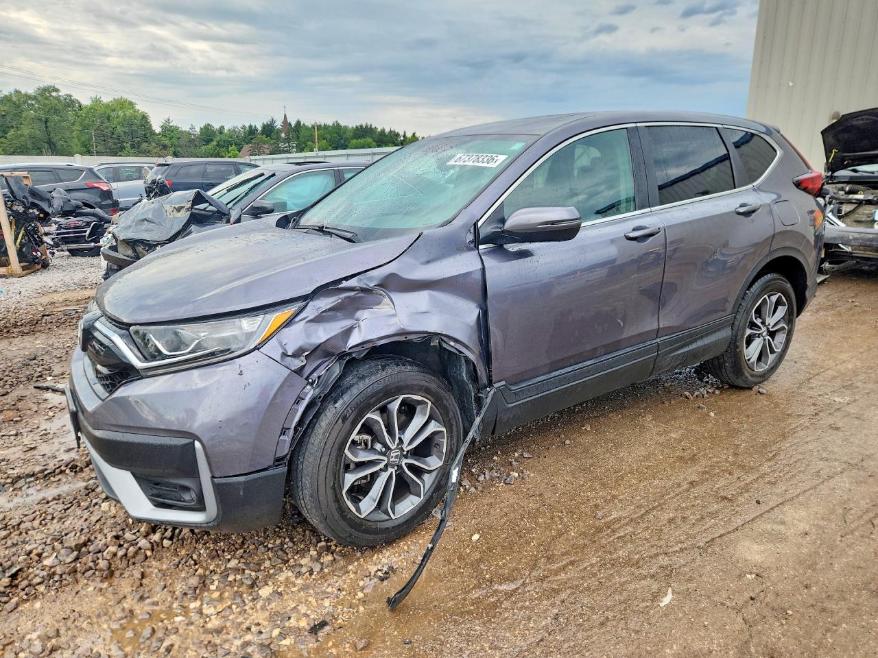 2021 HONDA CRV EXL | 5J6RW2H81ML017979 | UPCARS