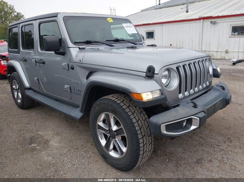 2020 JEEP WRANGLER UNLIMITED SAHARA 4X4 | 1C4HJXEN5LW199660 | UPCARS