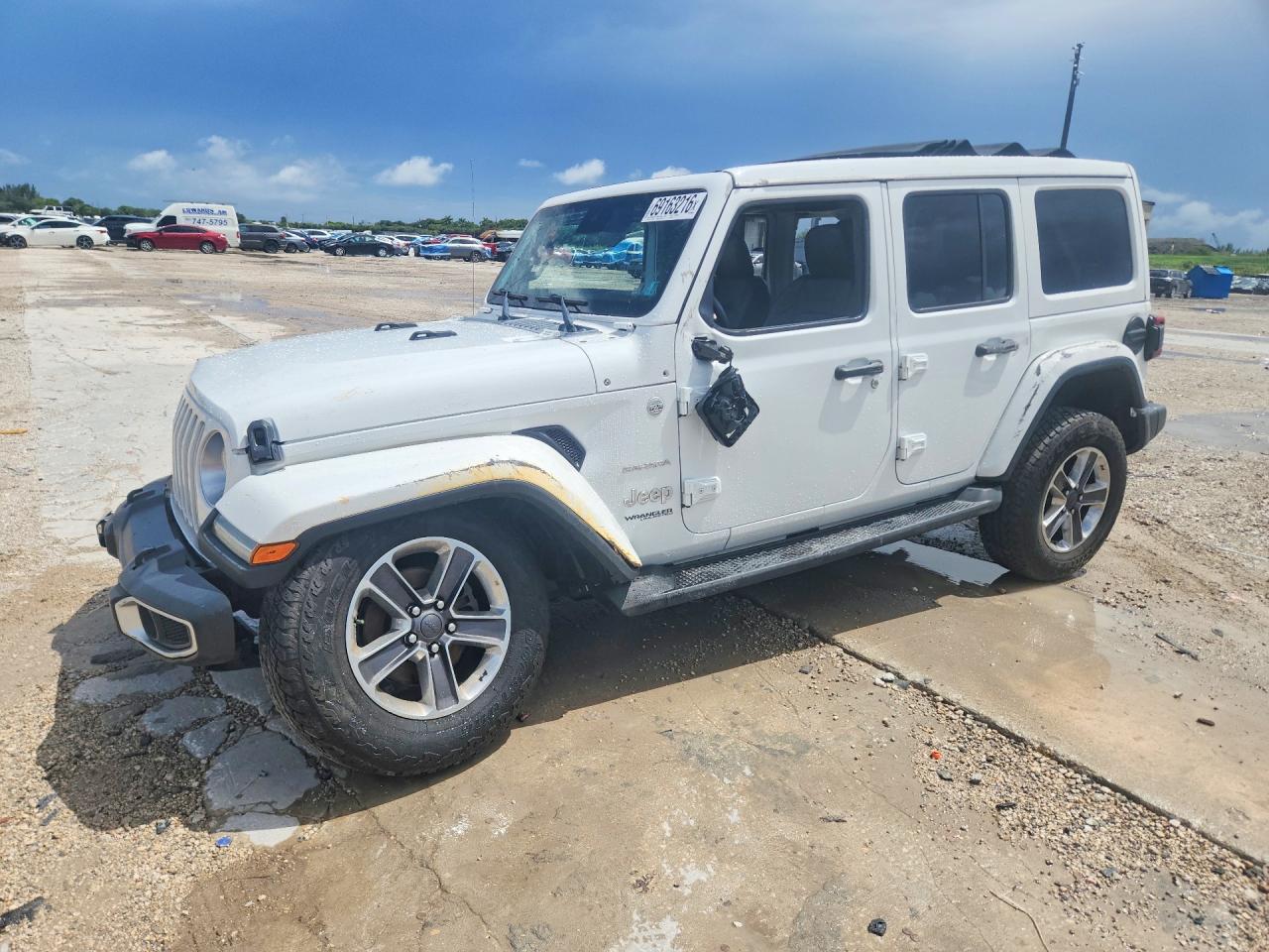 2021 JEEP WRANGLER SAHARA | 1C4HJXEGXMW501558 | UPCARS