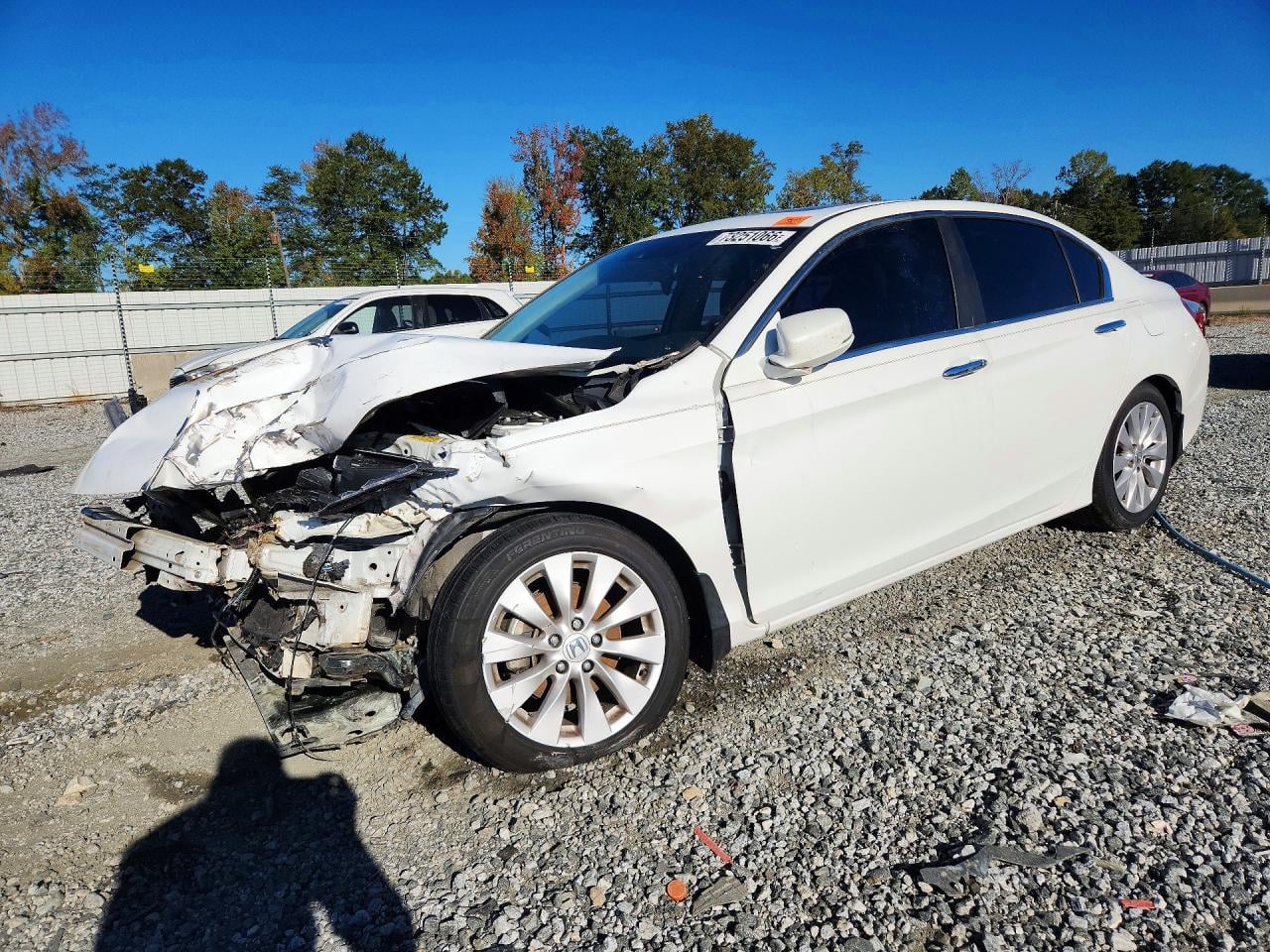 2014 HONDA ACCORD EXL | 1HGCR2F8XEA230580 | UPCARS