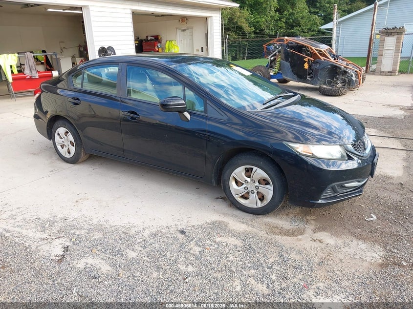 2014 HONDA CIVIC LX | 19XFB2F50EE033310 | UPCARS