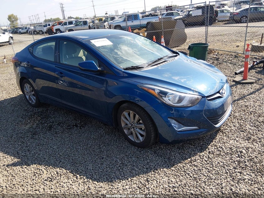 2014 HYUNDAI ELANTRA SE | KMHDH4AE2EU064242 | UPCARS