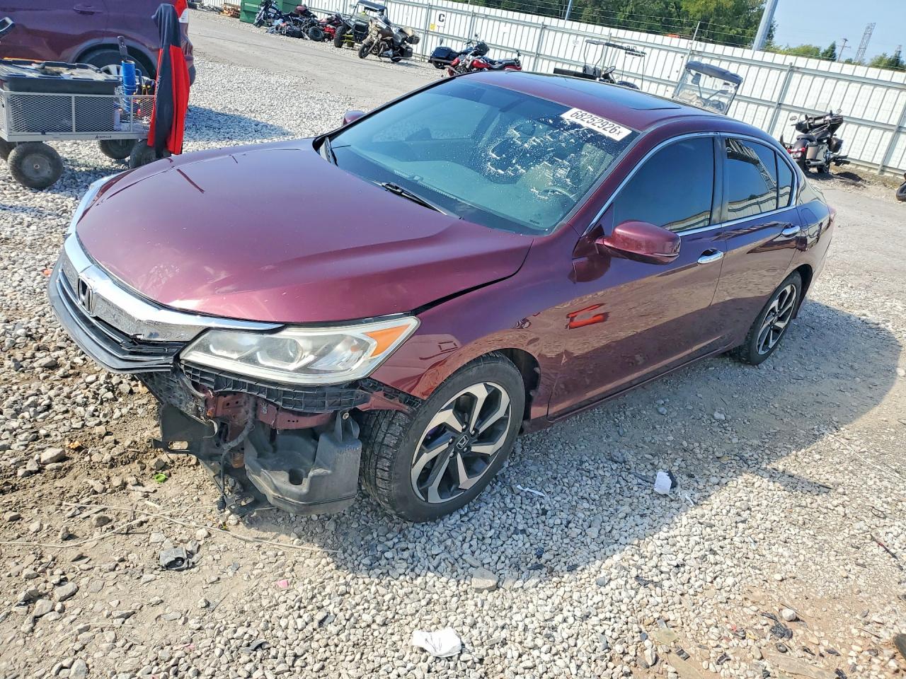 2017 HONDA ACCORD EXL | 1HGCR2F88HA117523 | UPCARS