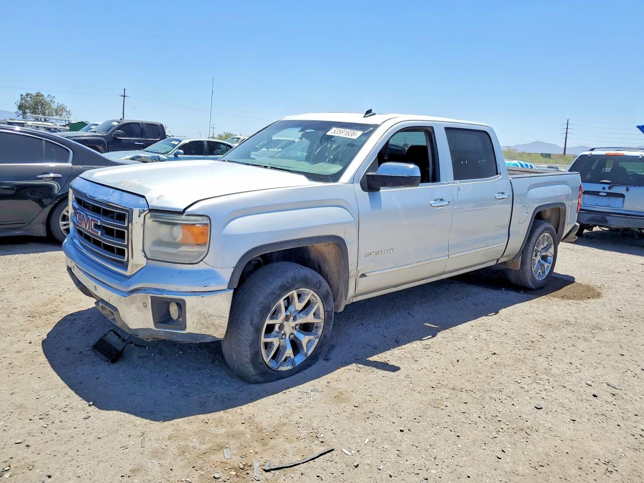 2014 GMC SIERRA C1500 SLT | 3GTP1VEC0EG468664 | UPCARS