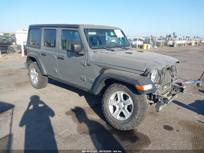 2020 JEEP WRANGLER UNLIMITED SPORT S 4X4 | 1C4HJXDN4LW155229 | UPCARS