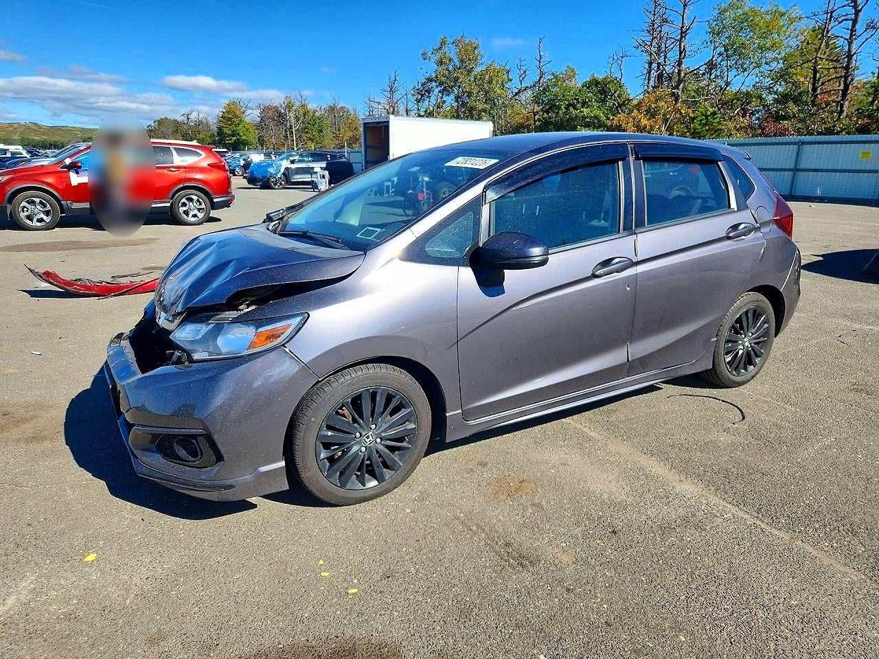 2018 HONDA FIT SPORT | 3HGGK5H63JM716521 | UPCARS