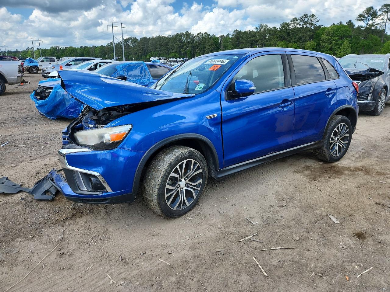 2018 MITSUBISHI OUTLANDER ES | JA4AP3AW4JU006294 | UPCARS