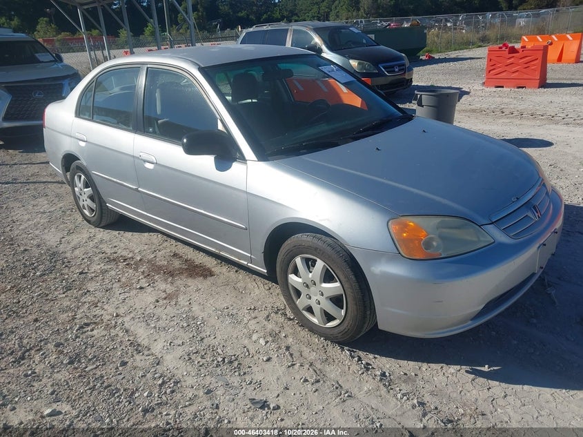2002 HONDA CIVIC LX | 2HGES165X2H576798 | UPCARS