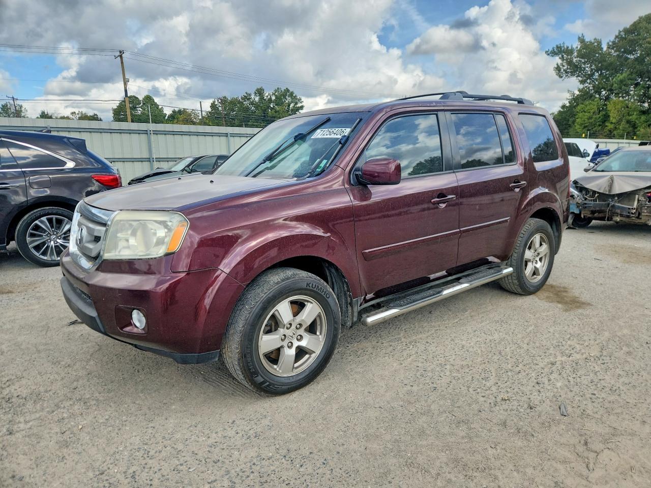 2011 HONDA PILOT EX | 5FNYF3H43BB054312 | UPCARS