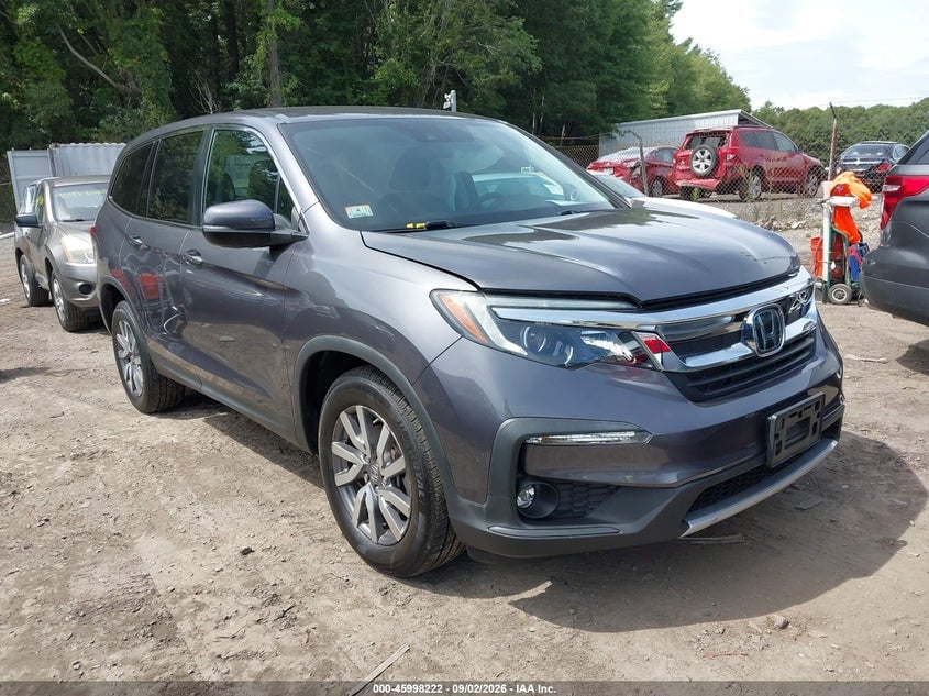 2021 HONDA PILOT AWD EX | 5FNYF6H37MB049304 | UPCARS