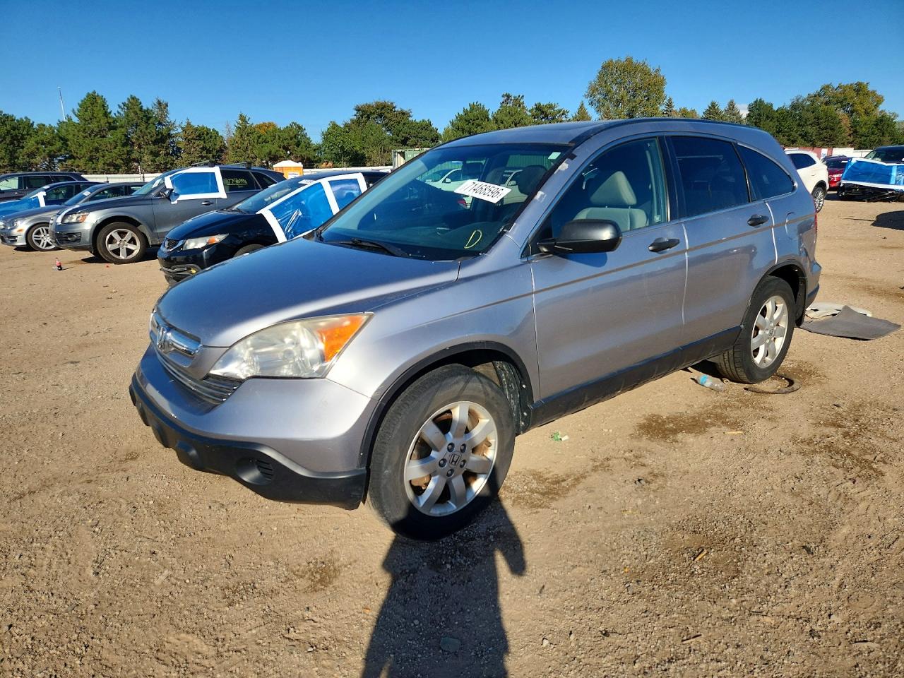 2007 HONDA CRV EX | JHLRE48537C106387 | UPCARS