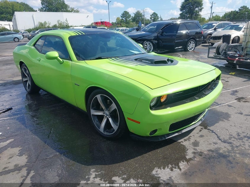 2015 DODGE CHALLENGE R/T SHAKER | 2C3CDZAT4FH809640 | UPCARS