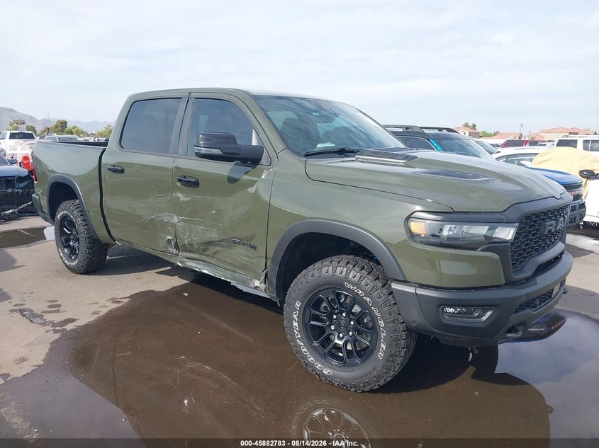 2026 RAM 1500 REBEL  4X4 5'7 BOX | 1C6SRFLP0TN428174 | UPCARS