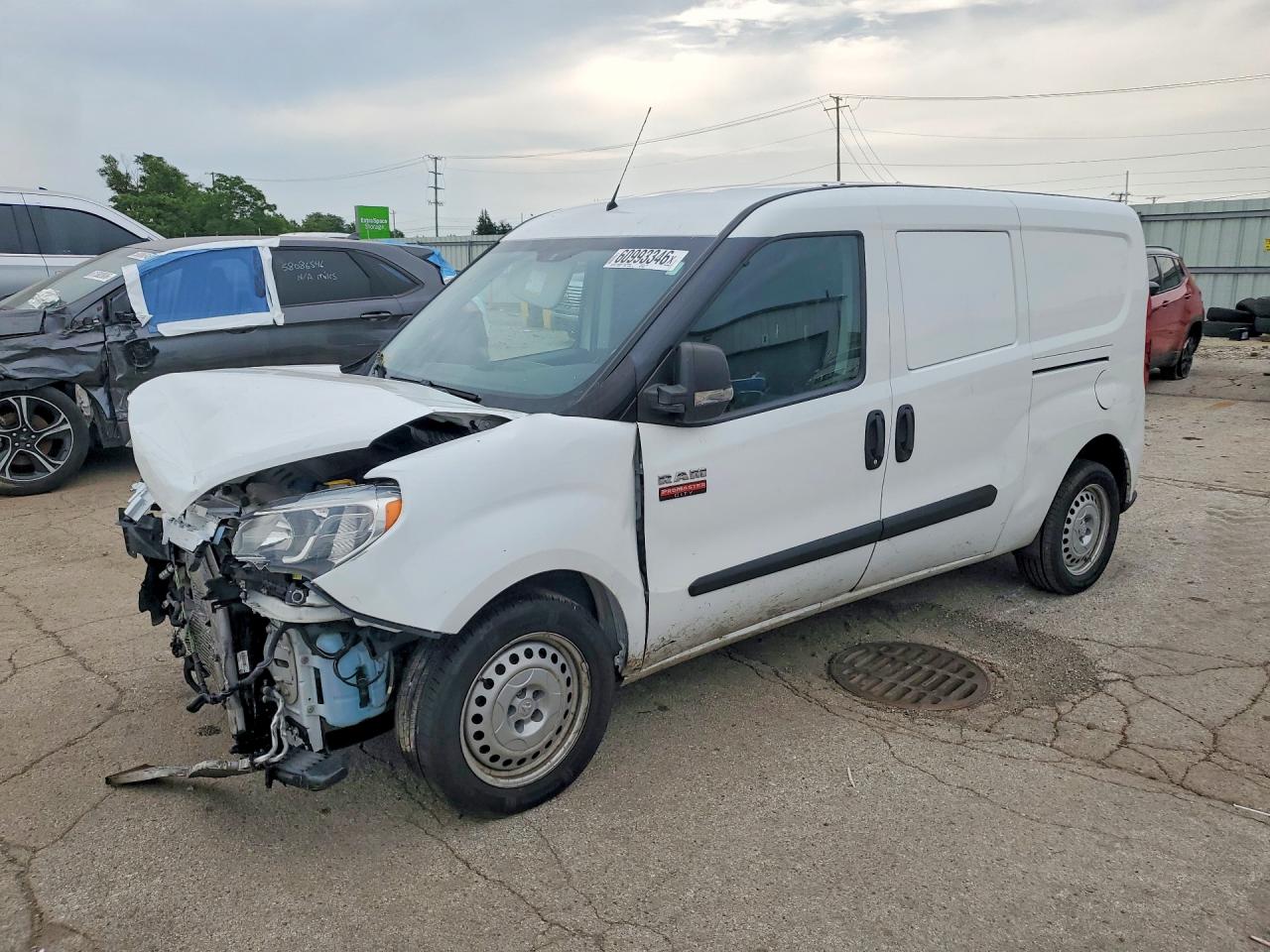 2022 RAM PROMASTER TRADESMAN | ZFBHRFAB5N6X28173 | UPCARS