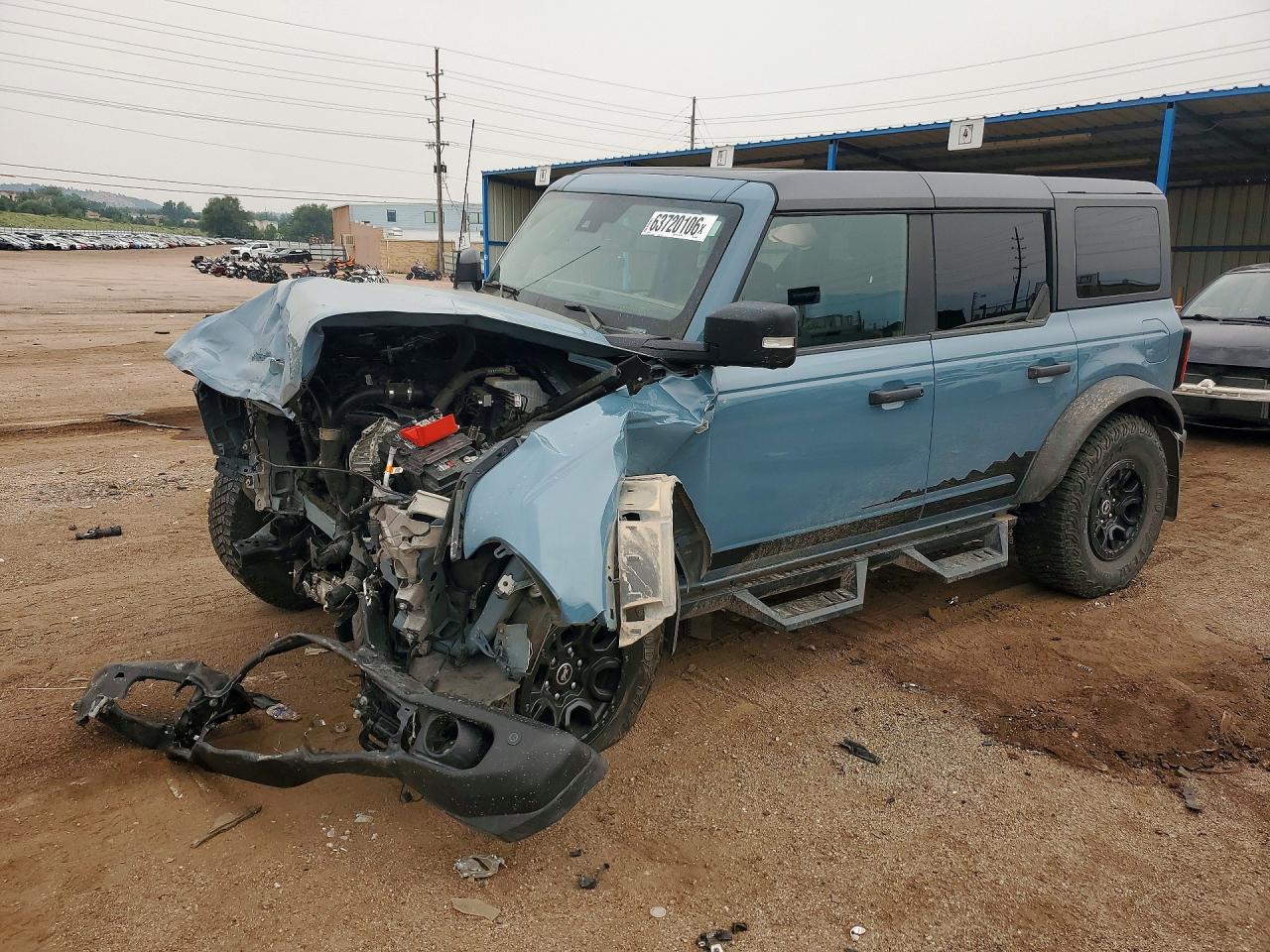 2023 FORD BRONCO BASE | 1FMEE5DP5PLB45986 | UPCARS