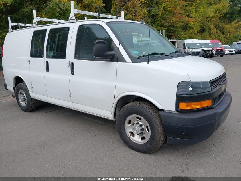 2021 CHEVROLET EXPRESS CARGO RWD 2500 REGULAR WHEELBASE WT | 1GCWGAFP9M1193894 | UPCARS