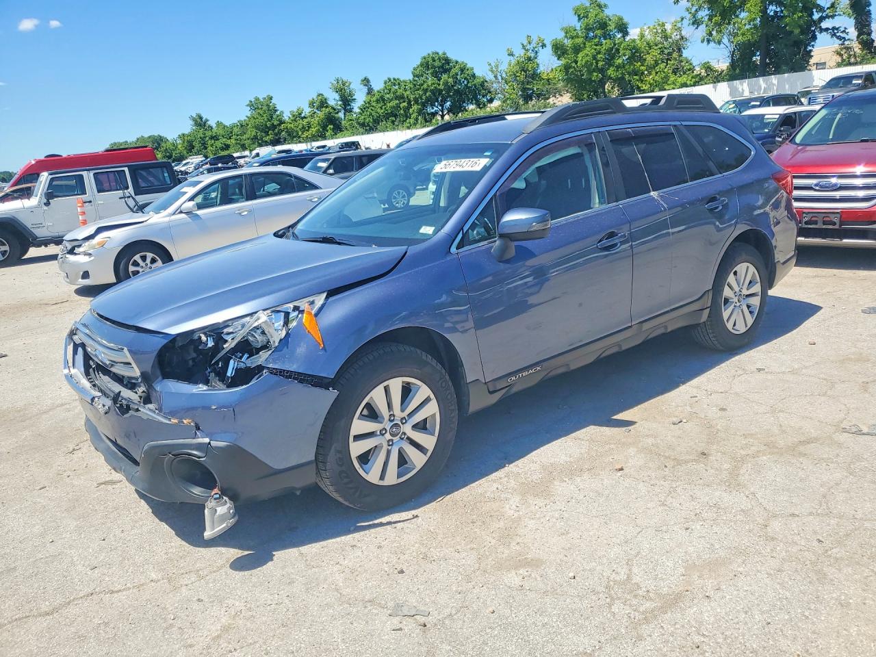 2017 SUBARU OUTBACK 2.5I PREMIUM | 4S4BSAFC4H3374806 | UPCARS