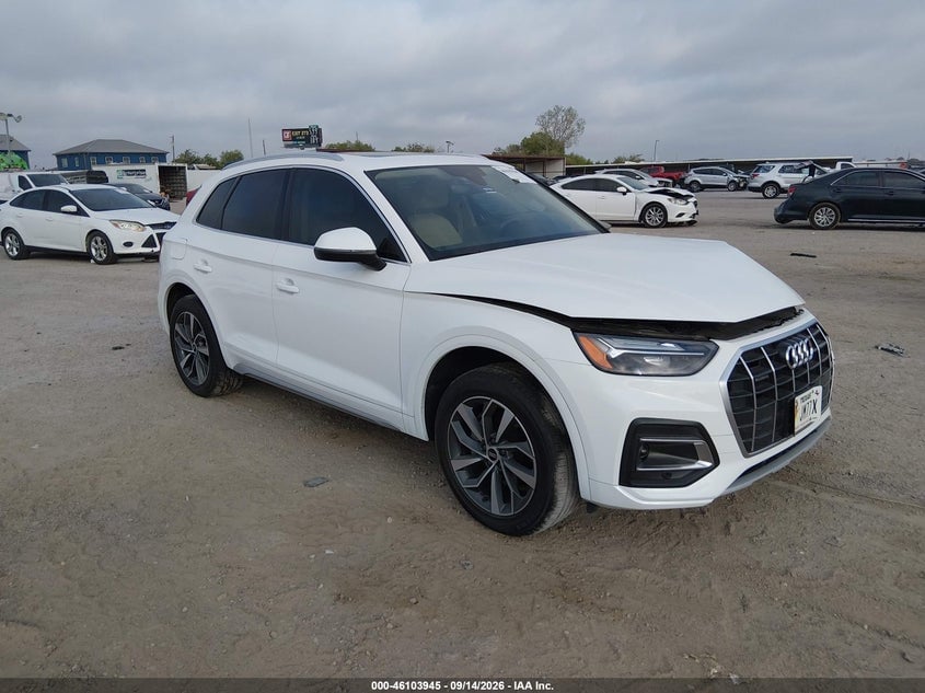 2021 AUDI Q5 PREMIUM 45 TFSI QUATTRO S TRONIC | WA1AAAFY6M2075777 | UPCARS