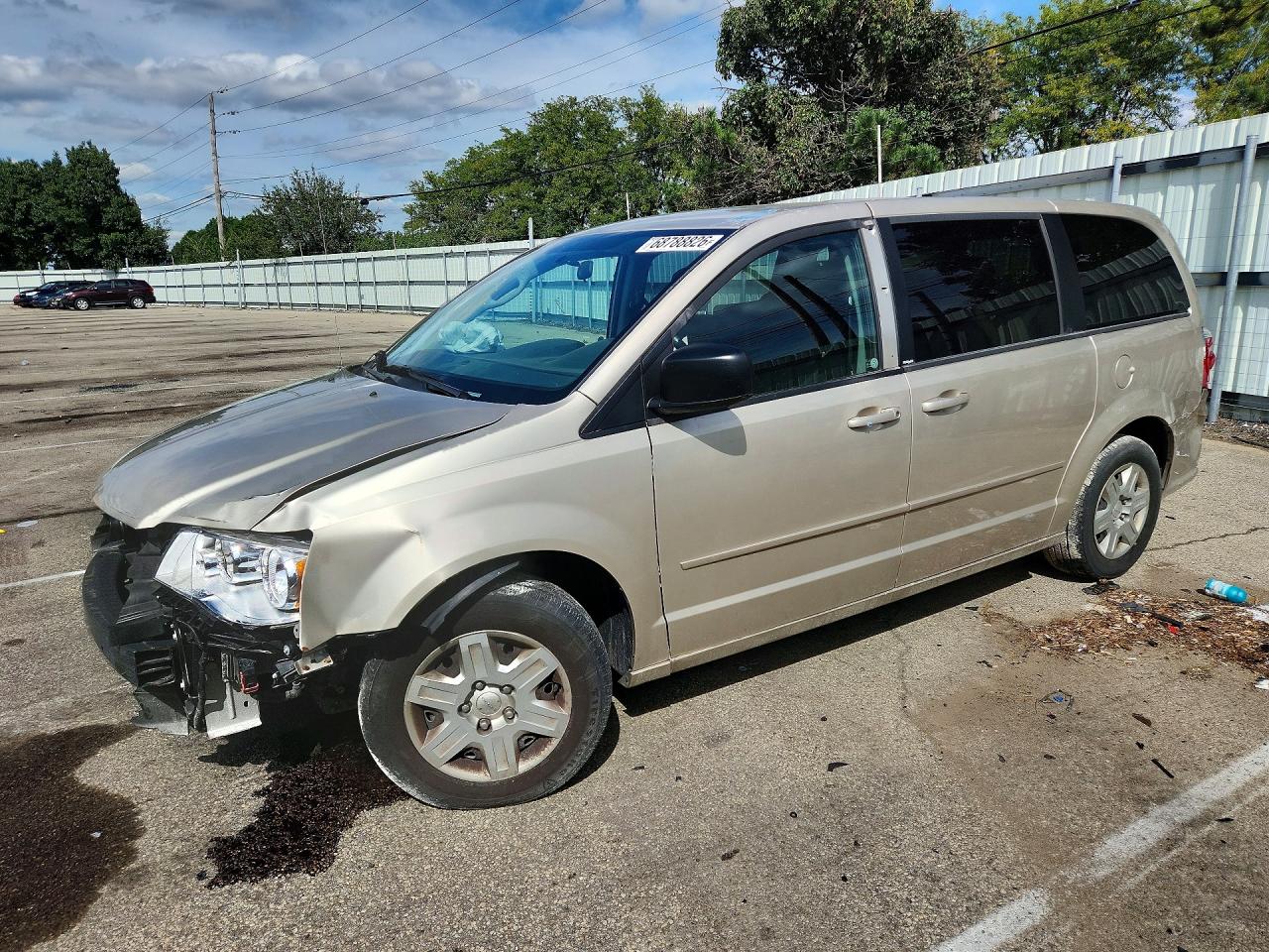 2013 DODGE CARAVAN SE | 2C4RDGBG7DR622590 | UPCARS