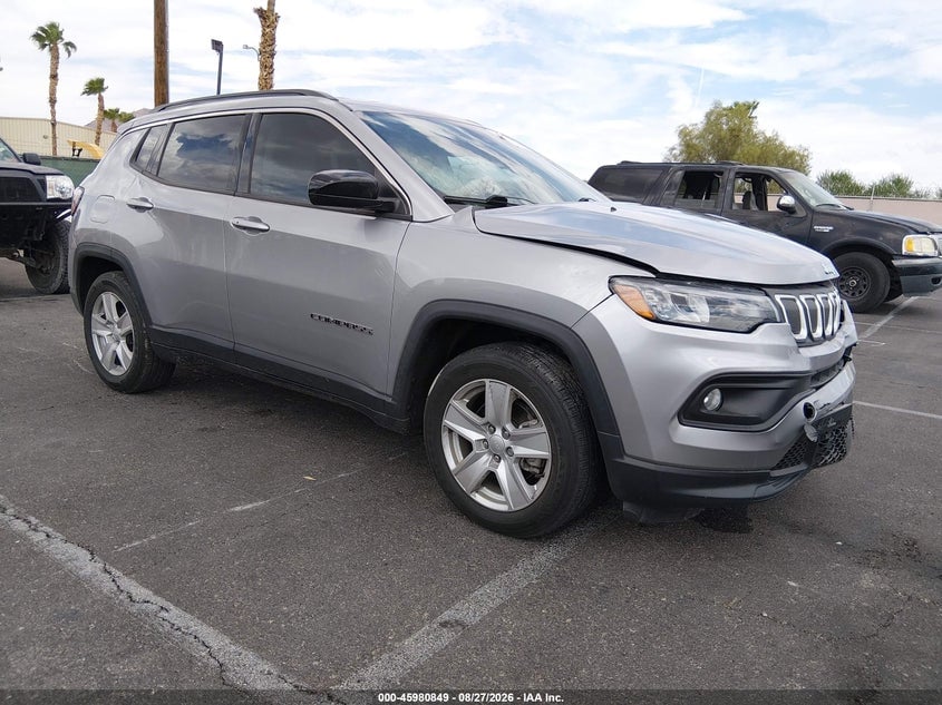 2022 JEEP COMPASS LATITUDE FWD | 3C4NJCBB8NT156171 | UPCARS