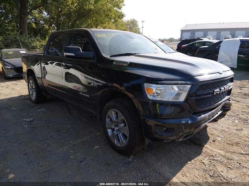 2021 RAM 1500 BIG HORN  4X4 5'7 BOX | 1C6SRFFMXMN726833 | UPCARS