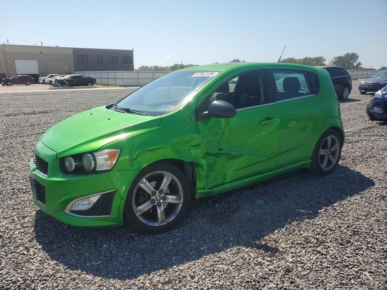 2014 CHEVROLET SONIC RS | 1G1JG6SB1E4237610 | UPCARS