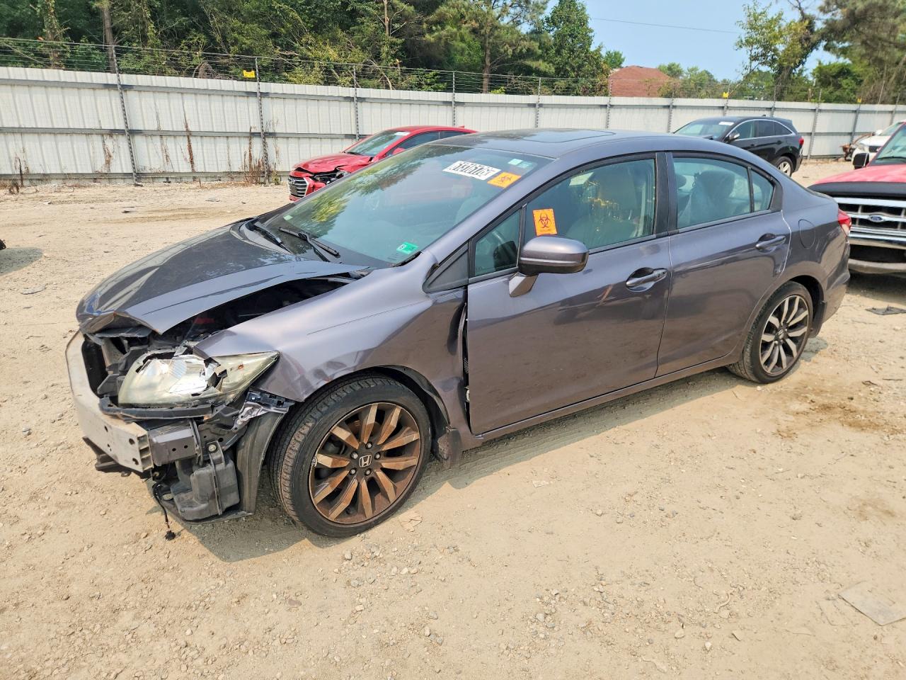 2015 HONDA CIVIC EXL | 19XFB2F93FE036657 | UPCARS