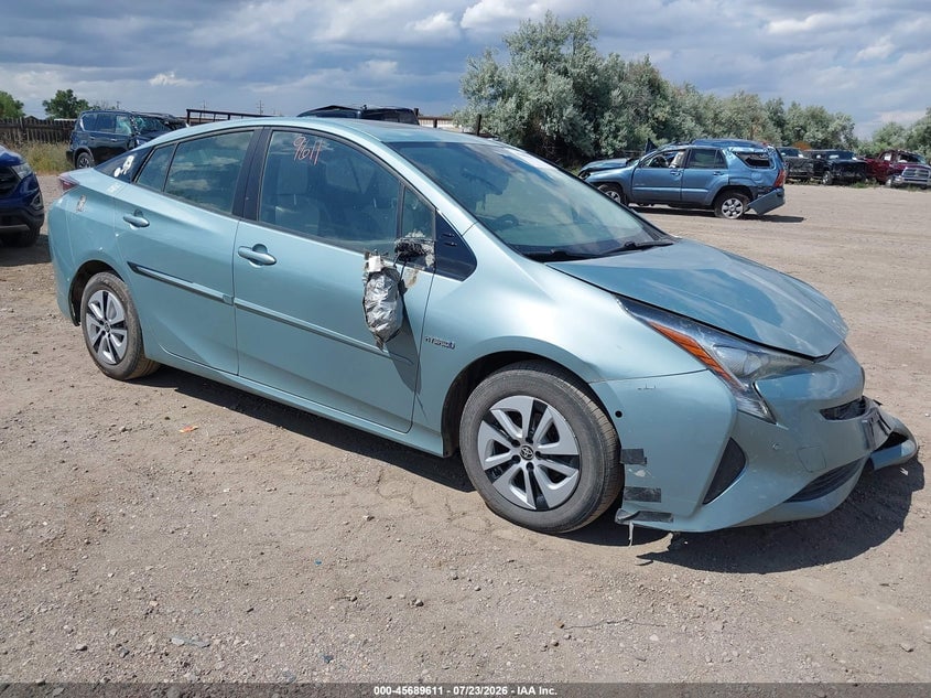 2017 TOYOTA PRIUS FOUR | JTDKARFU7H3033740 | UPCARS