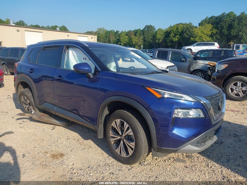 2021 NISSAN ROGUE SV FWD | JN8AT3BA0MW000185 | UPCARS