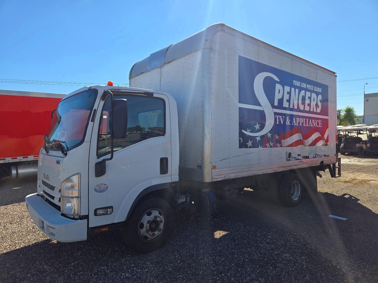 2017 ISUZU NPR BOX TRUCK | JALC4W164H7001158 | UPCARS