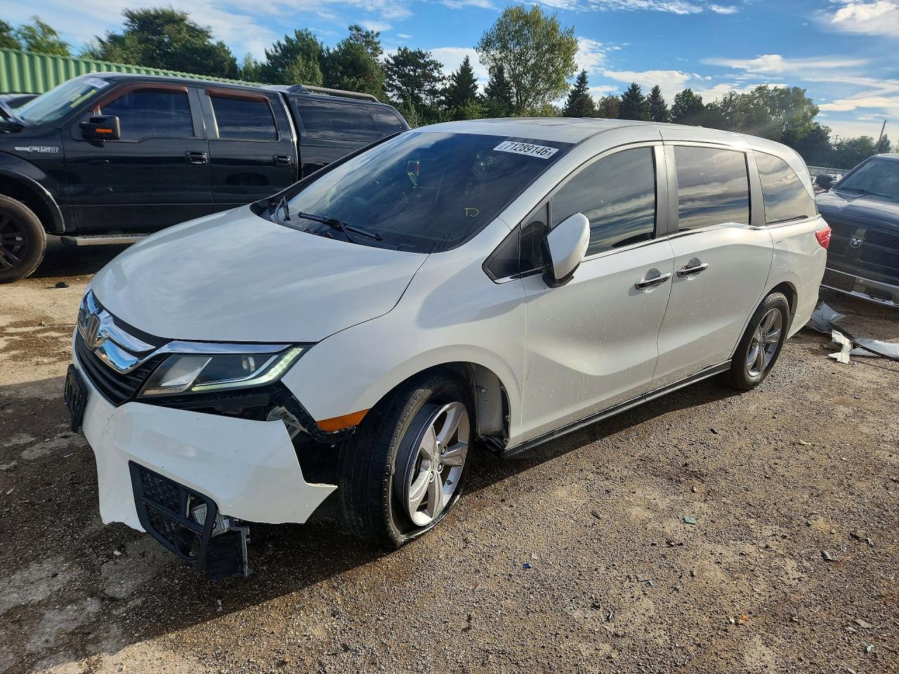 2018 HONDA ODYSSEY EXL | 5FNRL6H71JB048614 | UPCARS