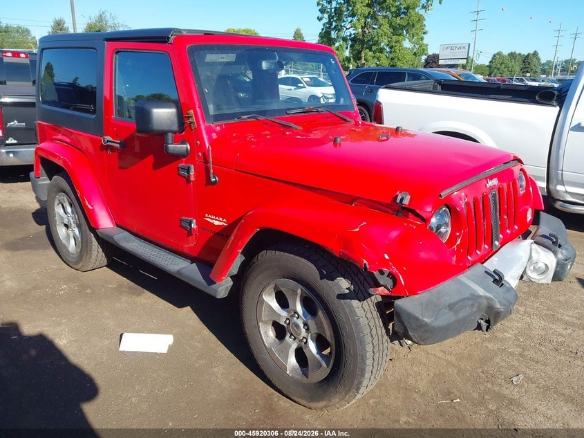 2014 JEEP WRANGLER SAHARA | 1C4AJWBG8EL318226 | UPCARS