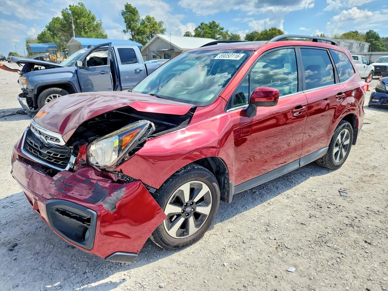 2017 SUBARU FORESTER 2.5I LIMITED | JF2SJAJC2HH406431 | UPCARS