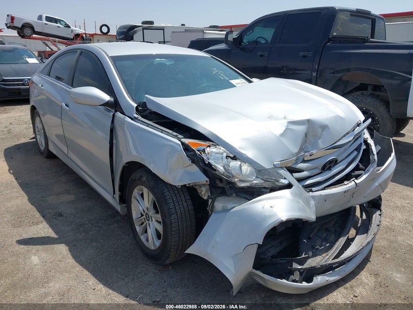 2014 HYUNDAI SONATA GLS | 5NPEB4AC7EH882908 | UPCARS
