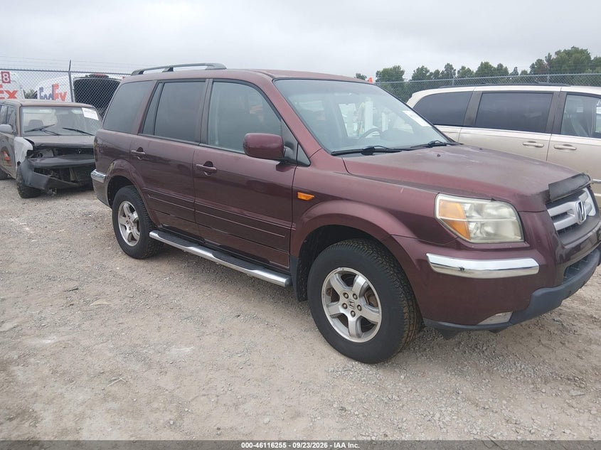 2007 HONDA PILOT EX | 2HKYF184X7H506043 | UPCARS