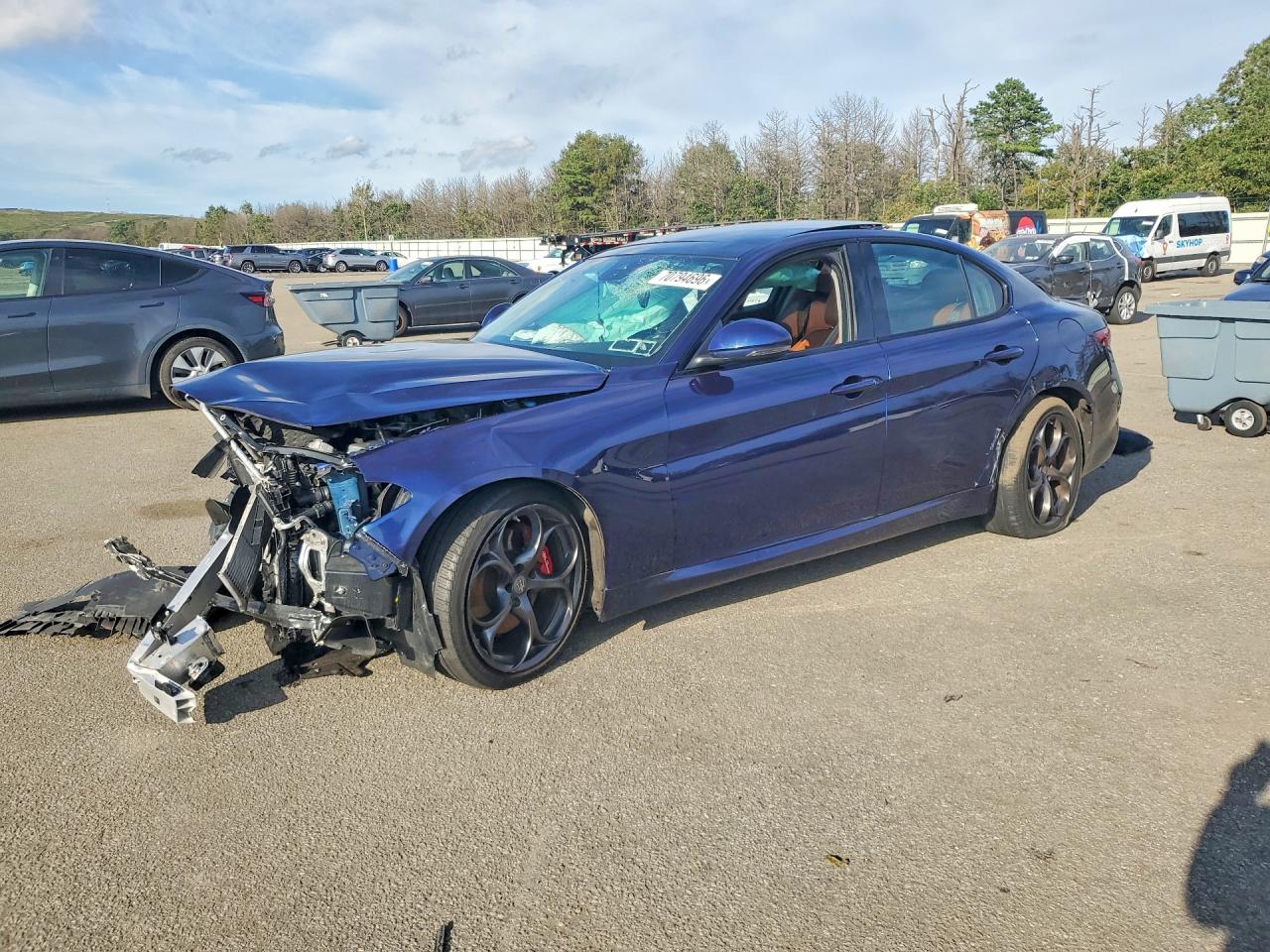 2017 ALFA ROMEO GIULIA TI Q4 | ZARFAEEN5H7548156 | UPCARS