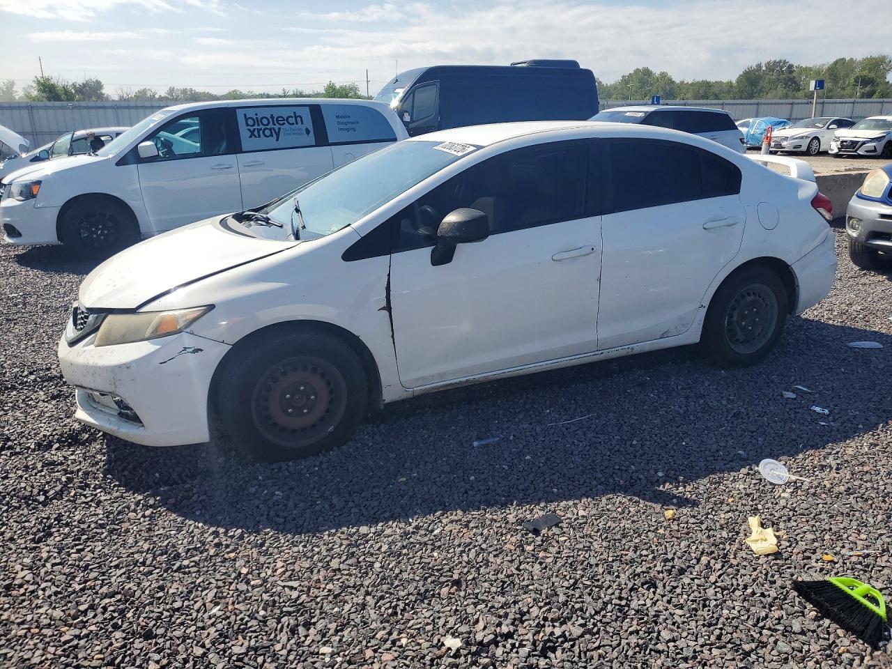 2014 HONDA CIVIC LX | 2HGFB2F51EH510266 | UPCARS