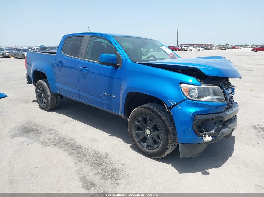 2021 CHEVROLET COLORADO 2WD  SHORT BOX LT | 1GCGSCEA9M1216649 | UPCARS