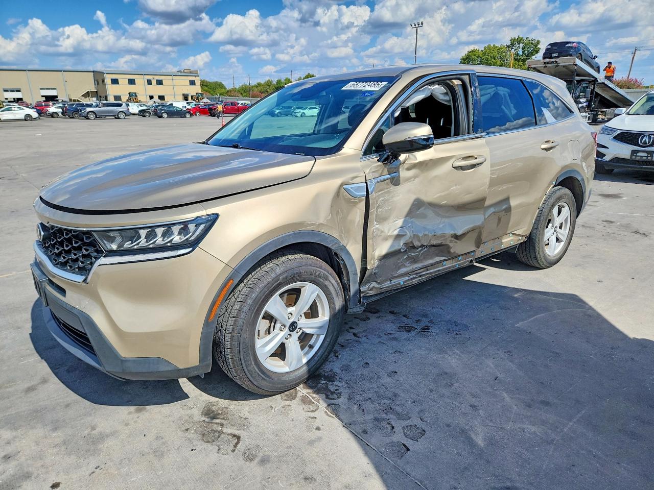 2021 KIA SORENTO LX | 5XYRG4LC5MG009762 | UPCARS