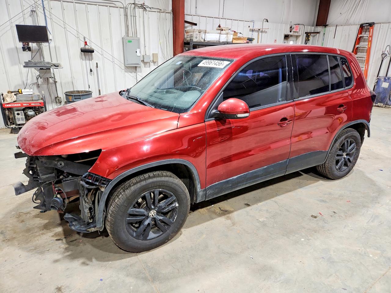 2012 VOLKSWAGEN TIGUAN S | WVGAV7AX3CW076772 | UPCARS