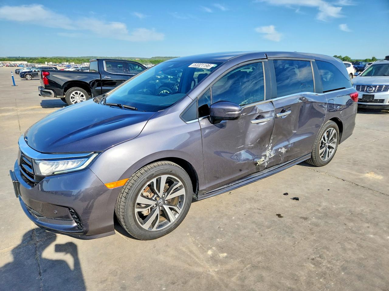 2022 HONDA ODYSSEY TOURING | 5FNRL6H84NB043826 | UPCARS